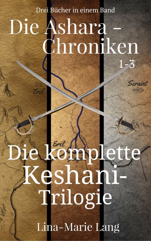Cover der Keshani-Trilogie